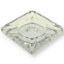 Premium Cut-Crystal Clear Cigar Ashtray