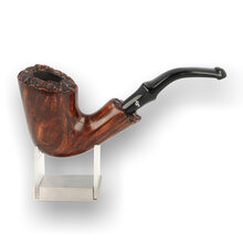Peterson 2017 Plato Black & White Freehand Briar Pipe 10