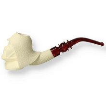 Star Meerschaum Hand Carved Block Meerschaum Darth Vader G3 131
