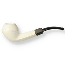 Star Meerschaum Hand Carved Block Meerschaum Bent Bulldog G3 141