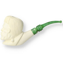 Star Meerschaum Hand Carved Block Meerschaum Frankensteins Monster G3 148
