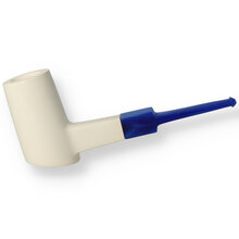 Star Meerschaum Hand Carved Block Meerschaum Slanted Pot G3 155