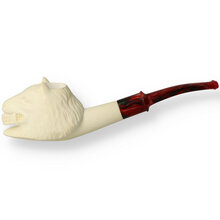 Star Meerschaum Hand Carved Block Meerschaum Werewolf G3 164