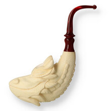 Star Meerschaum Hand Carved Block Meerschaum Smaug G3 184