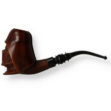 Star Meerschaum Hand Carved Block Meerschaum Darth Vader G3 171