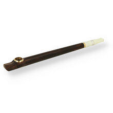 Medwakh Traditional Arabic Dokha Smoking Pipe Black and Gold 210