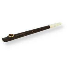 Medwakh Traditional Arabic Dokha Smoking Pipe Gold Spiral 208