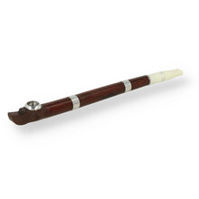 Medwakh Traditional Arabic Dokha Smoking Pipe Dark Double Ring 203