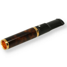 Dunhill White Spot Cigarette Holder (Tortoiseshell and Palladium CH2816)