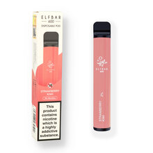 Elf Bar 600 Disposable Electronic Cigarette Strawberry Kiwi