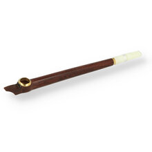 Medwakh Traditional Arabic Dokha Smoking Pipe Brown and Gold 211