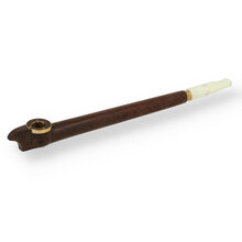 Medwakh Premium Traditional Dokha Pipe (Emperor Dark Wood)