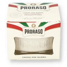Proraso Ultra Sensitive Skin Pre & Post Luxury Shave Cream 100ml Glass Jar