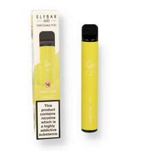 Elf Bar 600 Disposable Electronic Cigarette Lemon Tart