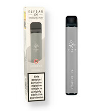 Elf Bar 600 Disposable Electronic Cigarette Lychee Ice