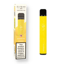 Elf Bar 600 Disposable Electronic Cigarette Banana Ice