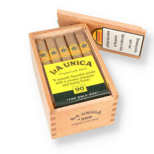 La Unica #500 Corona Dominican Hand Rolled Cigar (Full Box 20 Cigars)