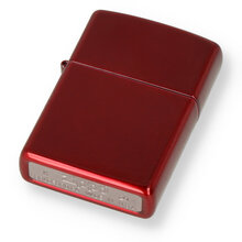 21063 Candy Apple Red Regular Zippo Lighter