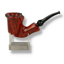 Erik Nording Freehand Orange Grain Pipe 102