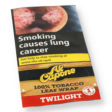 Al Capone Twilight 100% Tobacco Leaf Wraps (Rum Punch)