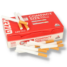 Gizeh Compact Size Full Flavour TUBES 120's (Slim Cigarettes)