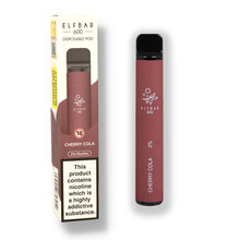 Elf Bar 600 Disposable Electronic Cigarette Cherry Cola
