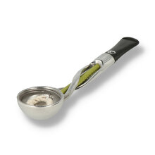 Falcon Shillelagh Pipe Straight Twist Chrome and Green (Stem Only)