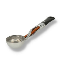 Falcon Shillelagh Pipe Straight Twist Chrome and Orange (Stem Only)