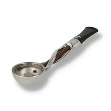 Falcon Shillelagh Pipe Straight Twist Chrome and Brown (Stem Only)