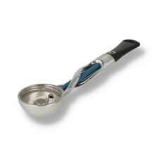 Falcon Shillelagh Pipe Straight Twist Chrome and Blue (Stem Only)