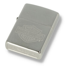 200HD.H199 Harley Davidson Motorcycles Brushed Chrome Regular Zippo Lighter