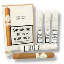 Davidoff Signature 2000 Tubos (Box of 4 Tubed Cigars)