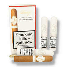 Davidoff Aniversario Special R Tubos (Box of 3 Tubed Cigars)
