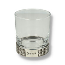 English Pewter Company 11oz Symetrix Geometric Pewter Tumbler (Single) SYM03