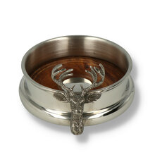 English Pewter Company Stag Wine Bottle Coaster STAG005