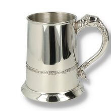 English Pewter Company Celtic Band One Pint Pewter Tankard IP070