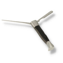 491122 Steel and Wood Ebony Finish 3 in 1 Pipe Tool