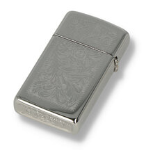 1652 SLIM Venetian Gunmetal Zippo Lighter