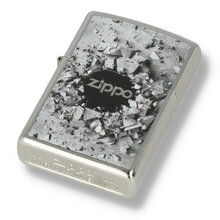 49893 Regular Concrete Hole Design Zippo Lighter