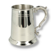 English Pewter Company One Pint Straight Polished Pewter Tankard EP003