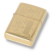 352B Regular Brass Venetian Zippo Lighter