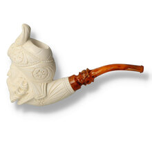 Levent Hand Carved Block Meerschaum Large Sultan 324