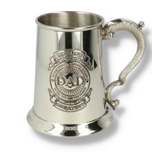 English Pewter Company Worlds Greatest Dad One Pint Pewter Tankard (TS400)
