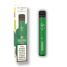 Elf Bar 600 Disposable Electronic Cigarette Watermelon Pomegranate