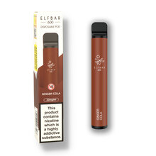 Elf Bar 600 Disposable Electronic Cigarette Ginger Cola