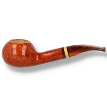 Brebbia Pipa Ninja Ambra 301 Smooth Briar Pipe 1099