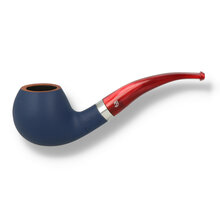 Big Ben Sylvia Matte Blue Briar Pipe BB04-842