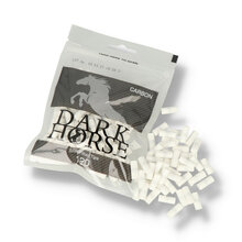 Dark Horse CARBON LOOSE Slim Filter Tips (6mm) Loose