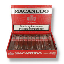 Macanudo Inspirado Red Robusto Nicaraguan Cigar (Full Box of 20 Cigars)