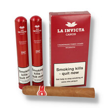 La Invicta Hand Rolled Nicaraguan Canon (Pack of 3 Tubed Cigars)